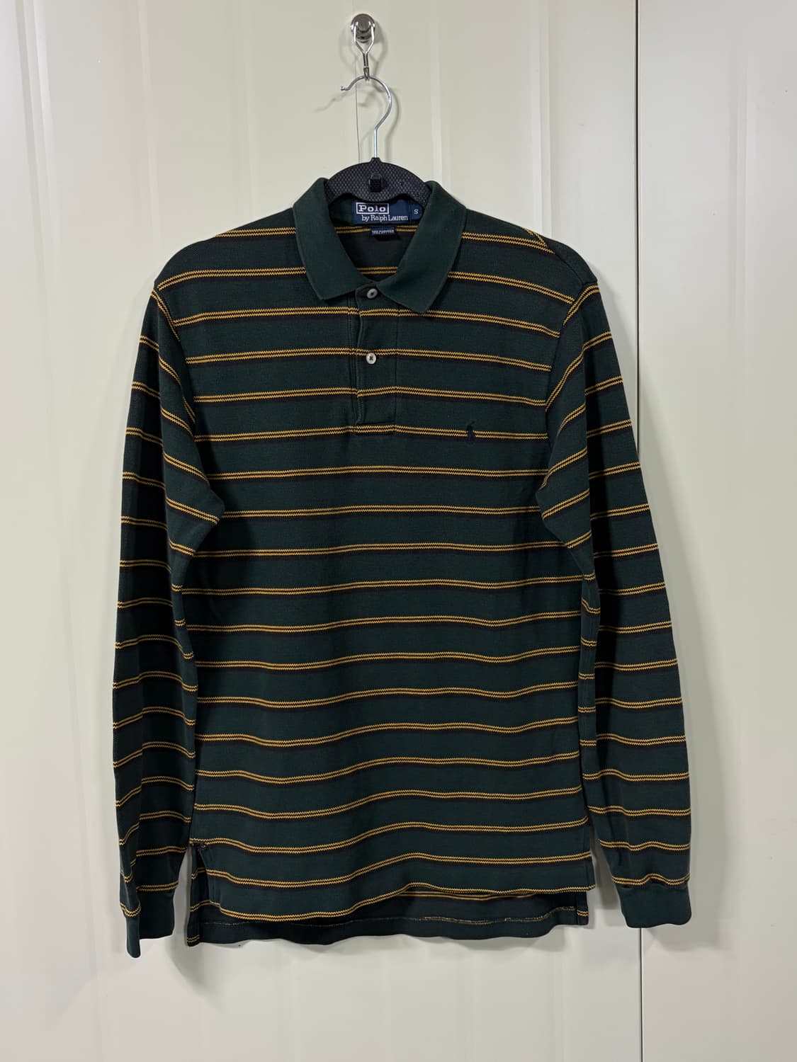 폴로 랄프로렌(Polo Ralph Lauren) 스트라이프 긴팔 카라티 상품이미지1