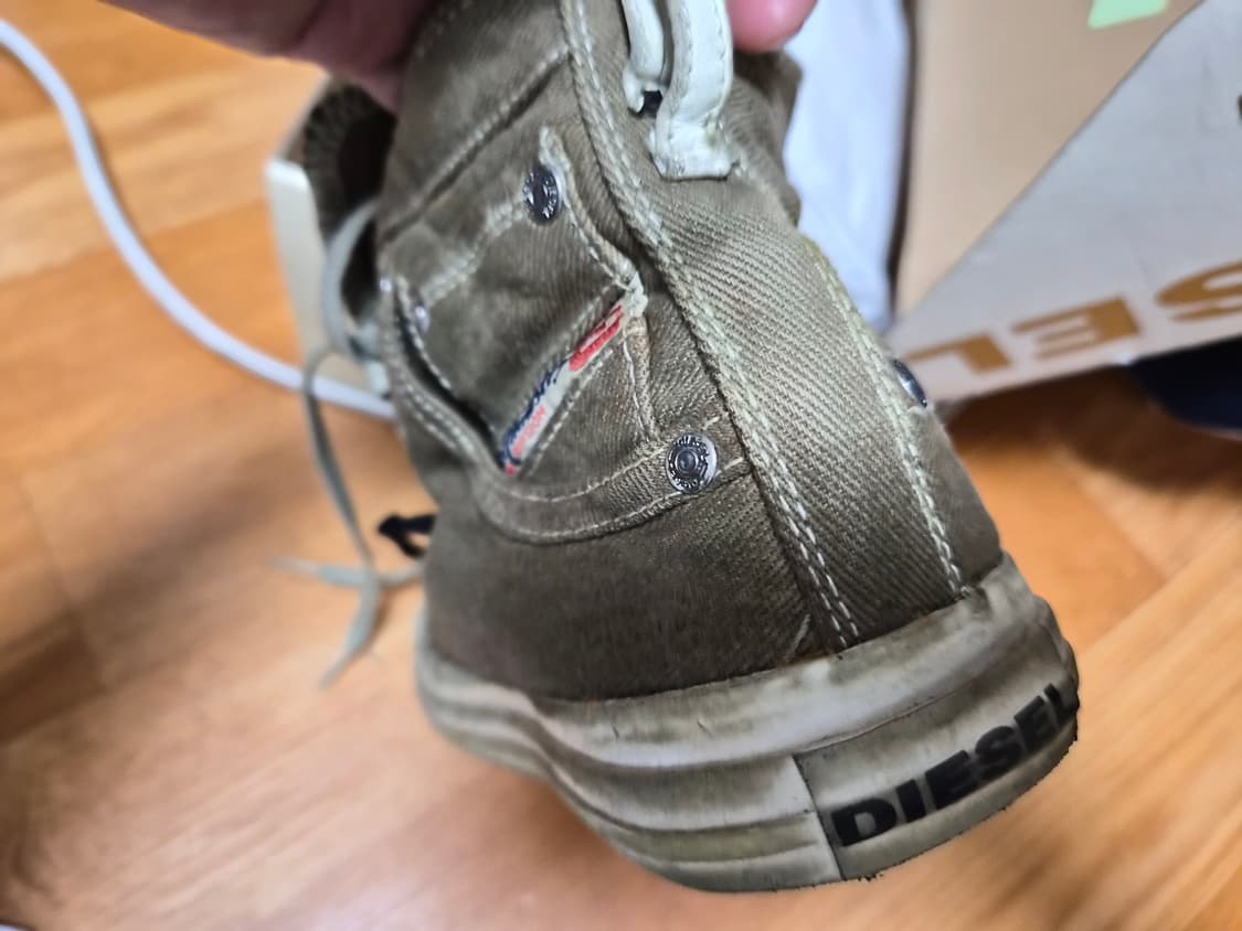 DIESEL 미드탑 빈티지 컨버스 새제품 상품이미지9