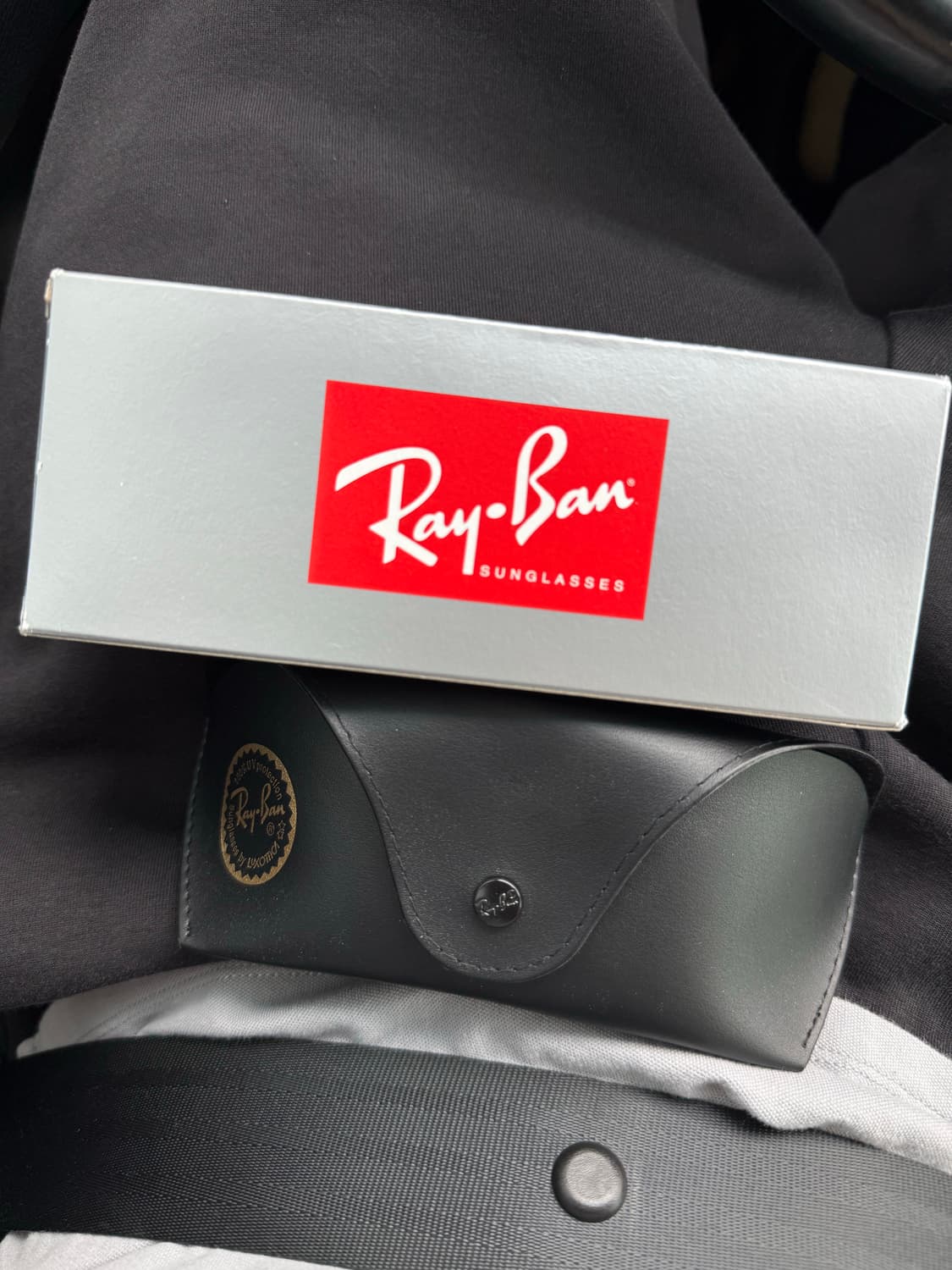 레이밴 대디오 폴리쉬드 블랙 프레임 그린 클레식 G-15 렌즈 상품이미지3