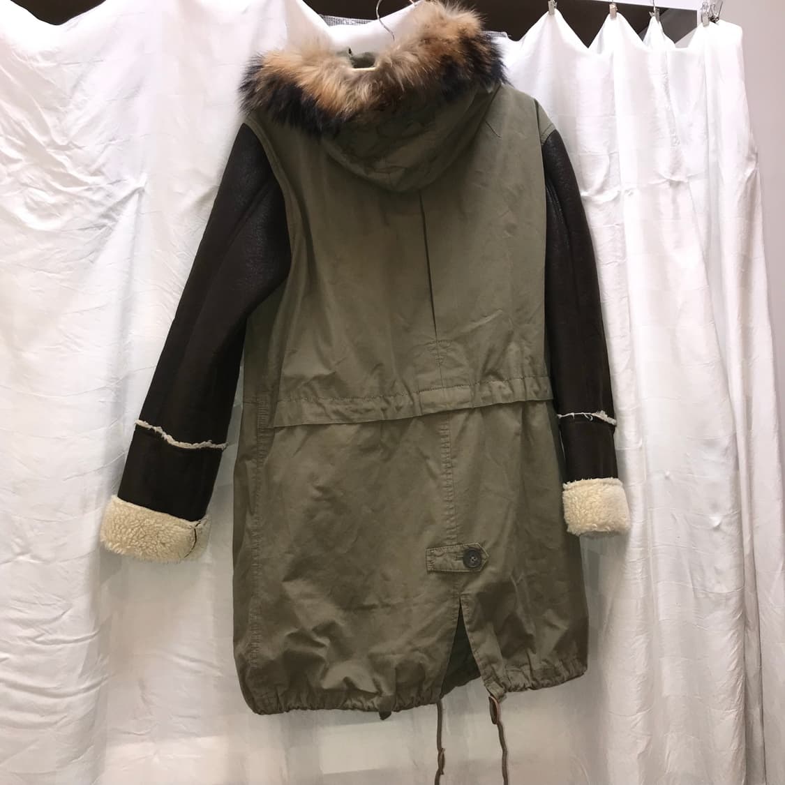 Jeep 지프 사파리 무스탕 퍼 야상 상품이미지5