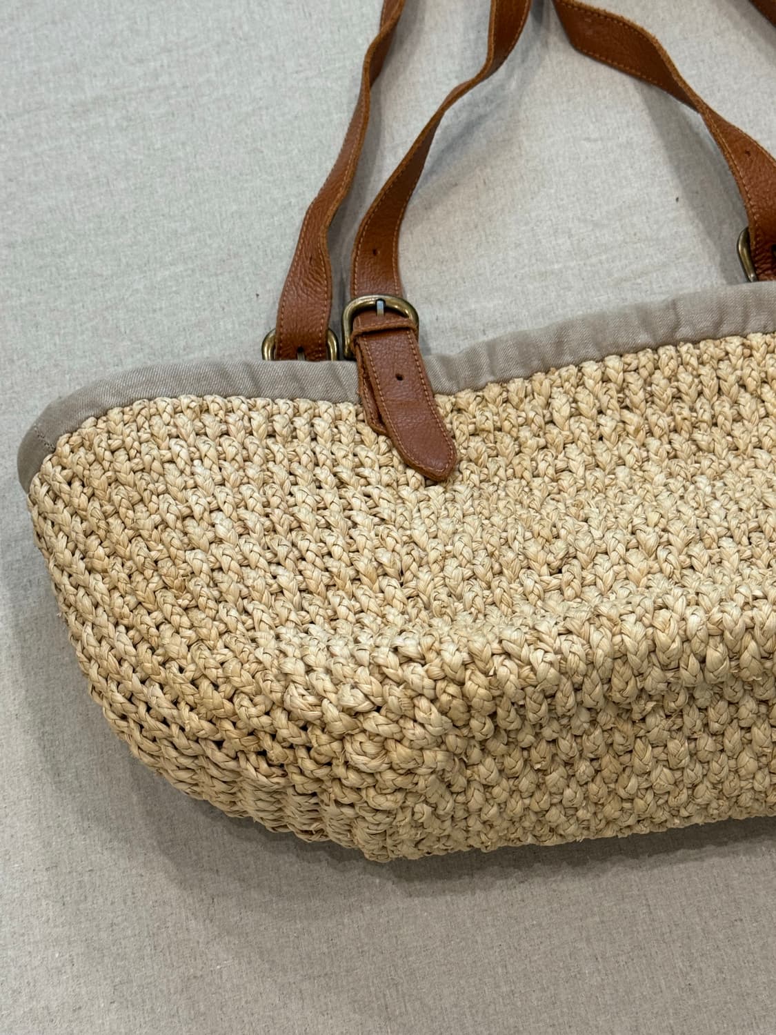 캐피탈 라탄 위빙 토트백 상품이미지5