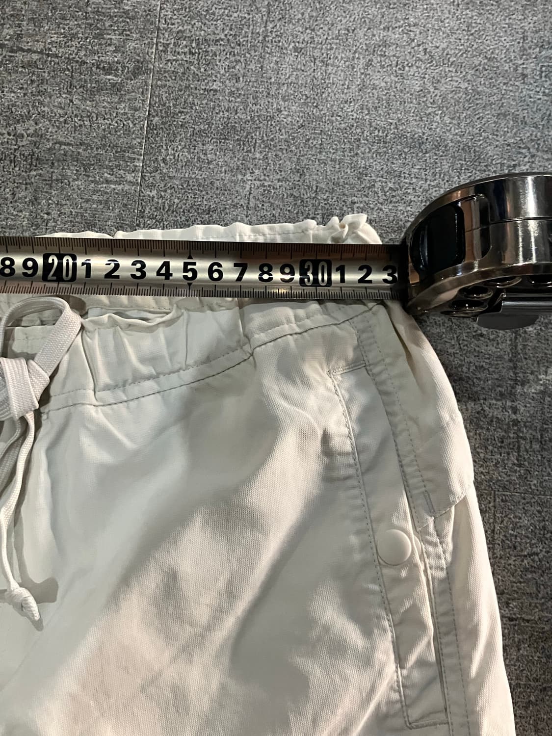 Uniqlo 유니클로 핀터깔y2k 하구미모리걸 셔링 버뮤다팬츠 7부팬츠 상품이미지2