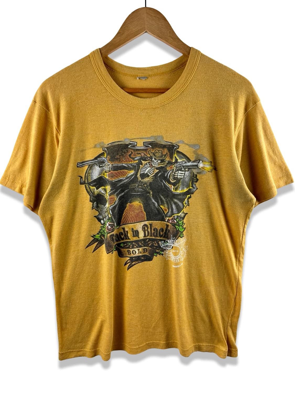 90S 싱글스티치 스컬 티셔츠2466 상품이미지1