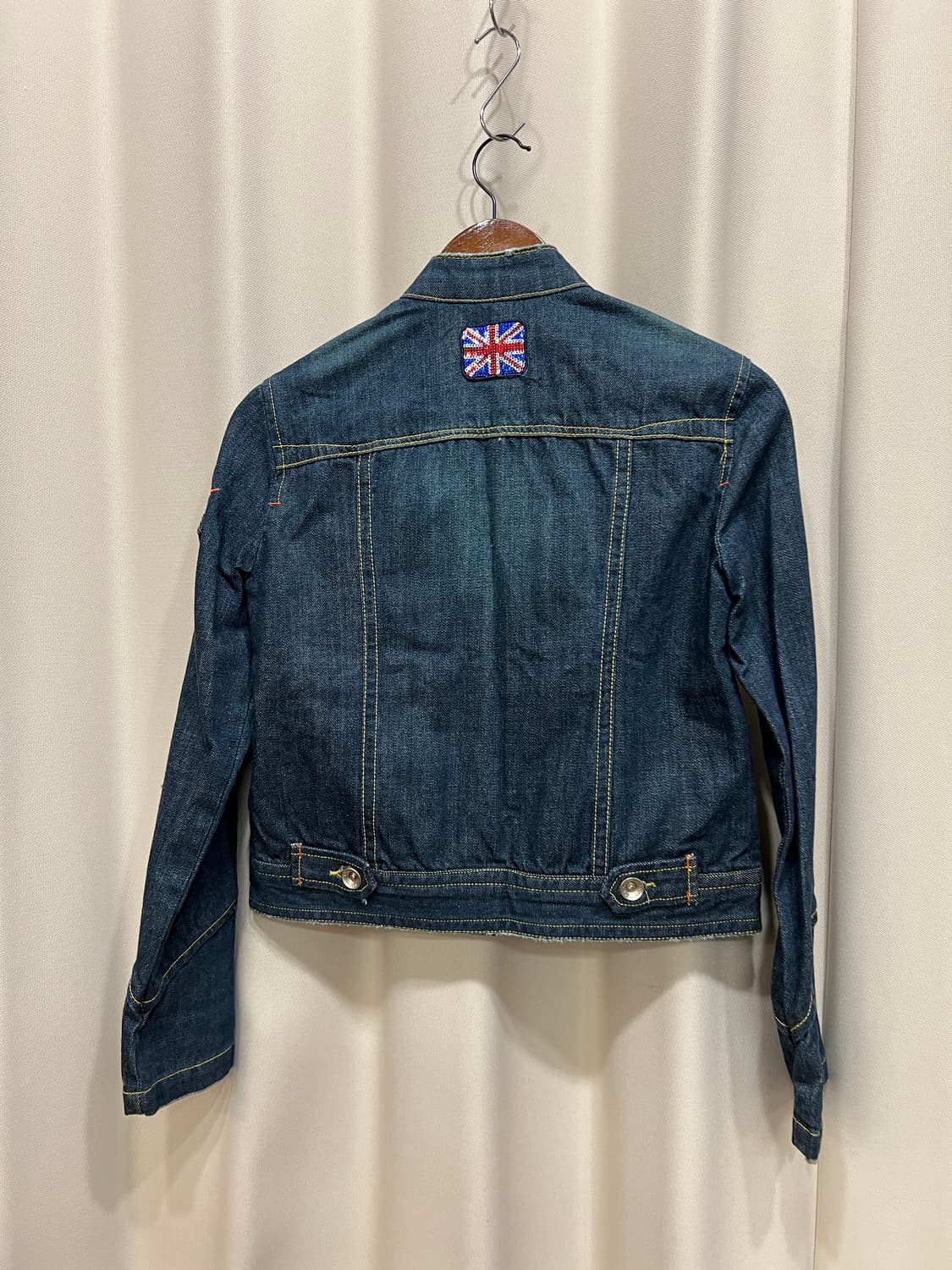 CRUX 빈티지 진청 데님 트러커 자켓  상품이미지6