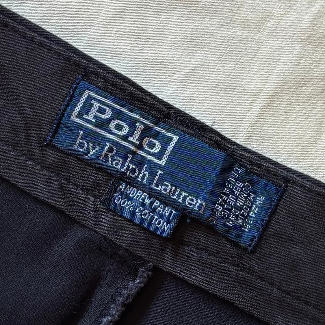 [새제품 31] 90s 폴로 랄프로렌 ANDREW 투턱 치노 팬츠 상품이미지6