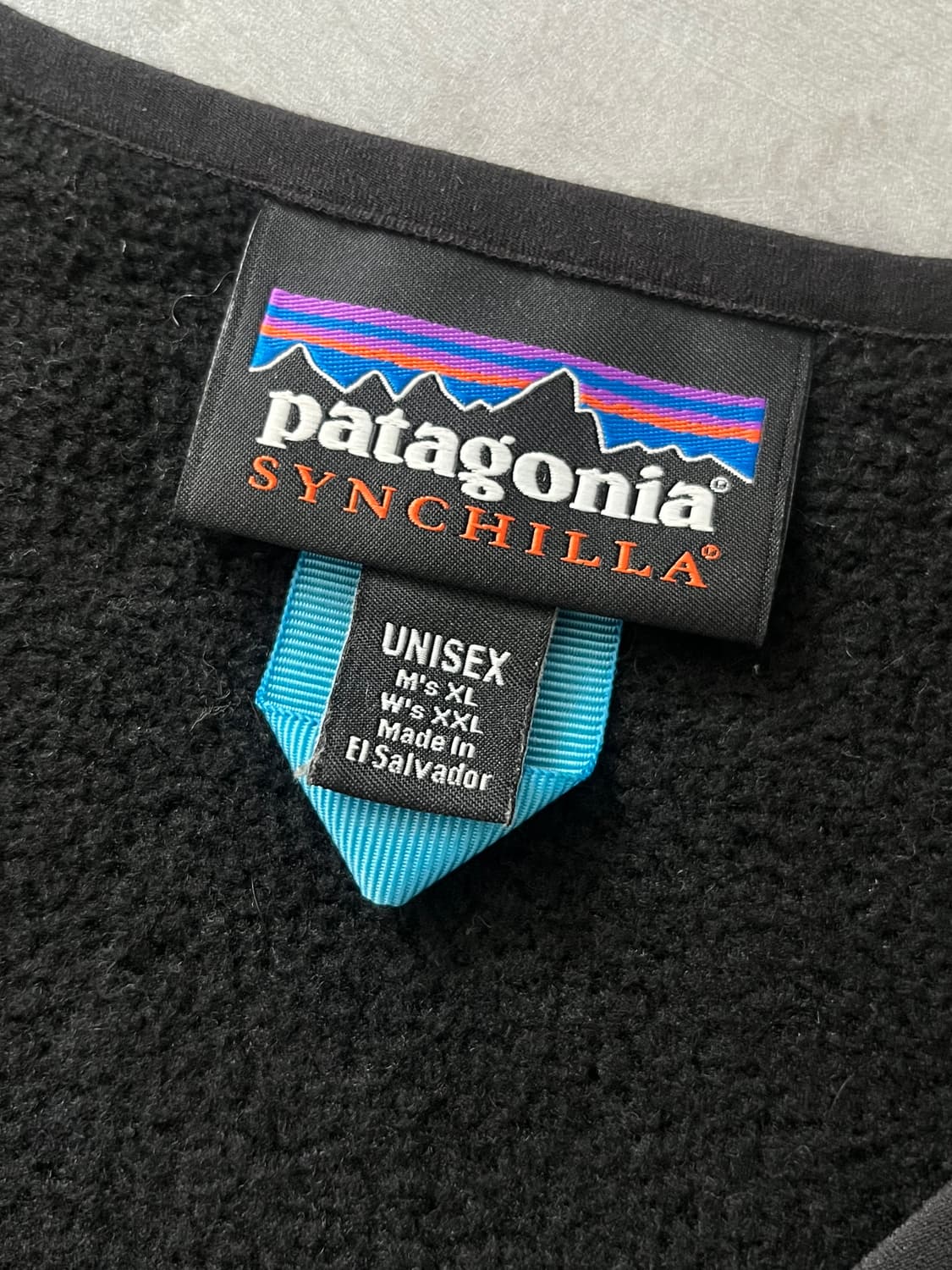 Patagonia 파타고니아 블랙 신칠라 플리스 가디건 상품이미지5