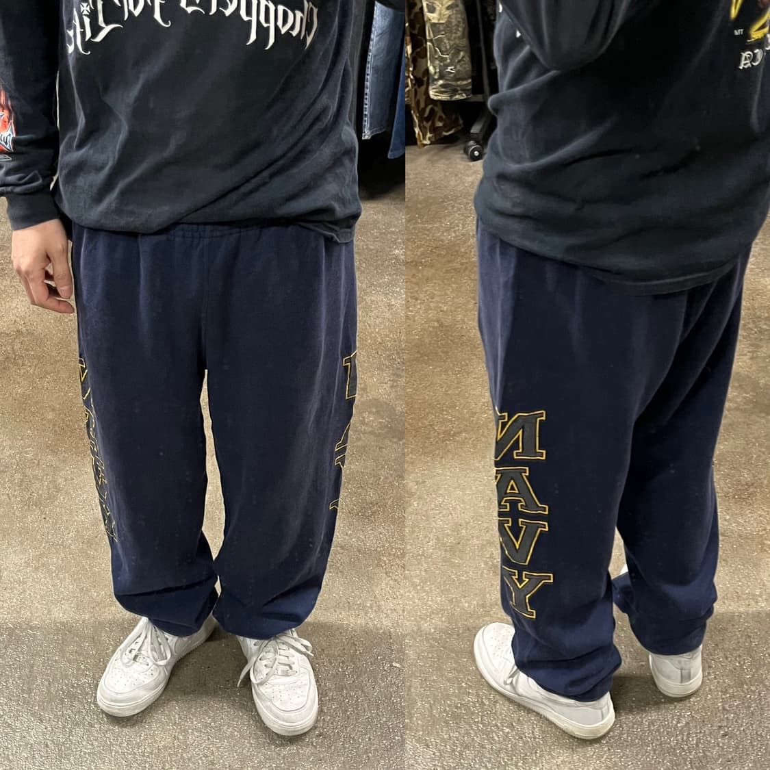 90s Soffe 미해군 스웻 팬츠 (~37“) 상품이미지5