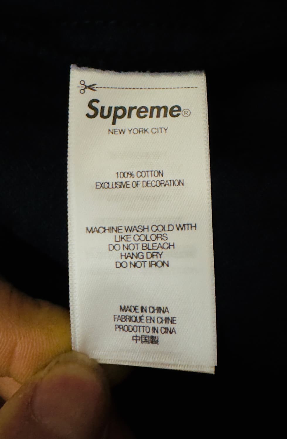 [Supreme] 슈프림 25SS 몰스킨 워크 자켓 블랙 (XL) 상품이미지2