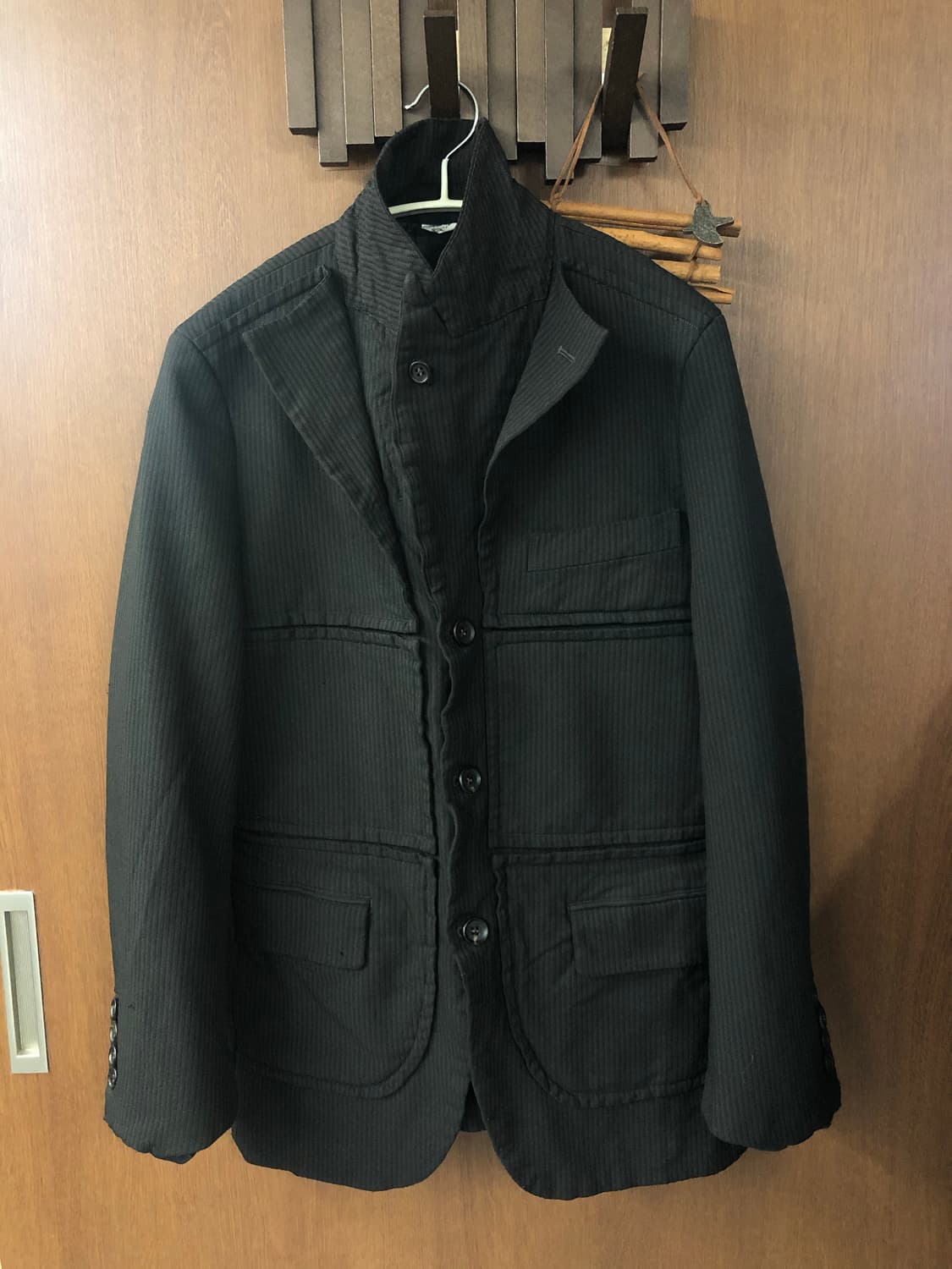 Comme des garcons homme deux 레이어드 블레이저xs 상품이미지5