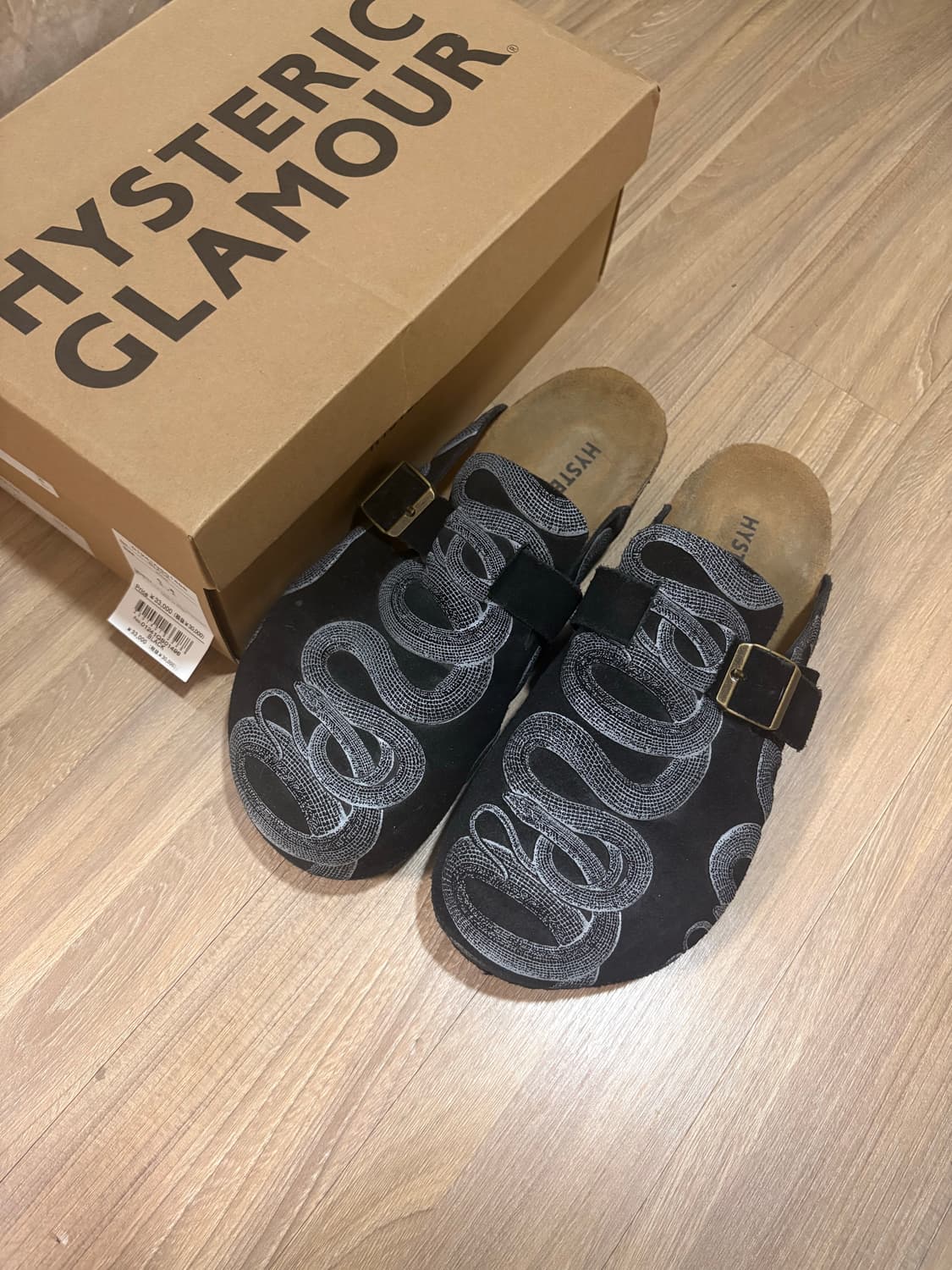 히스테릭글래머 스네이크 클로그 상품이미지1