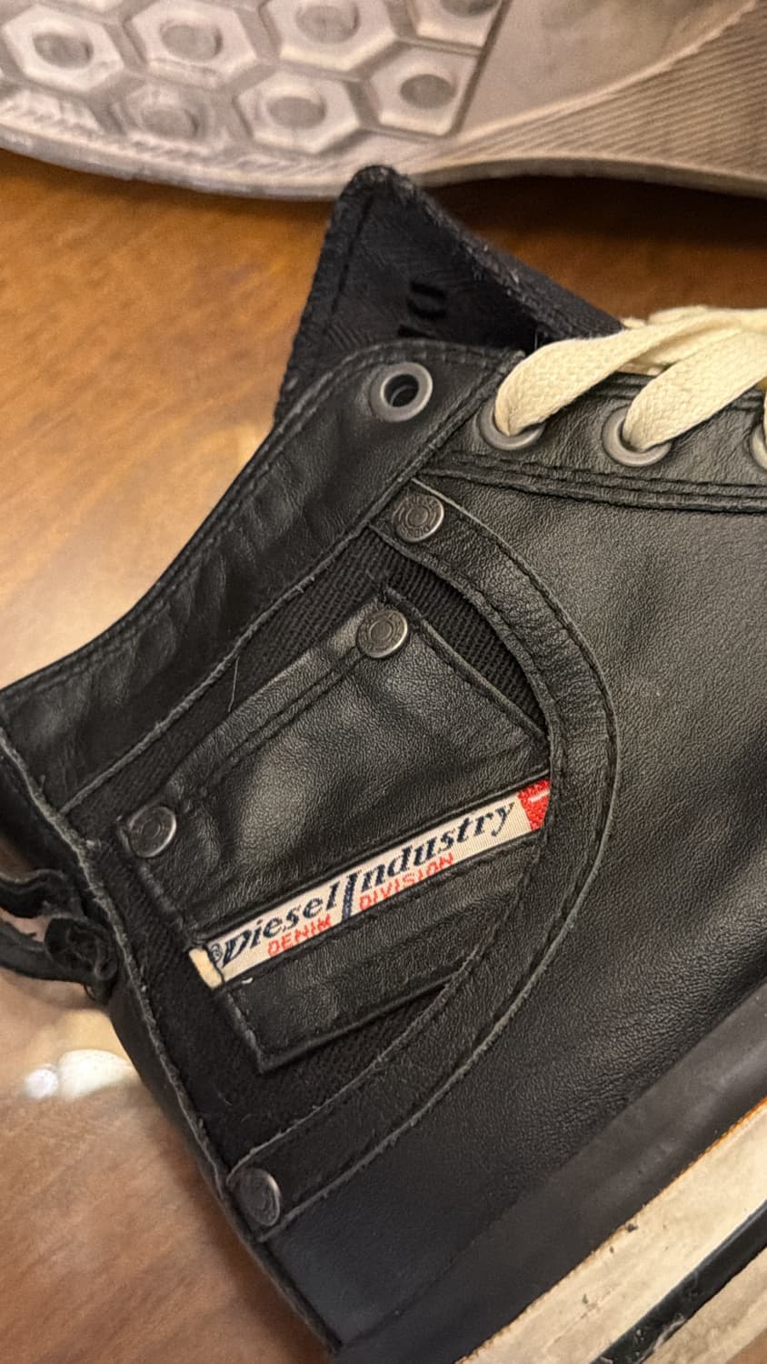 디젤 90‘s 레더 하이탑 (단독매물) 상품이미지5