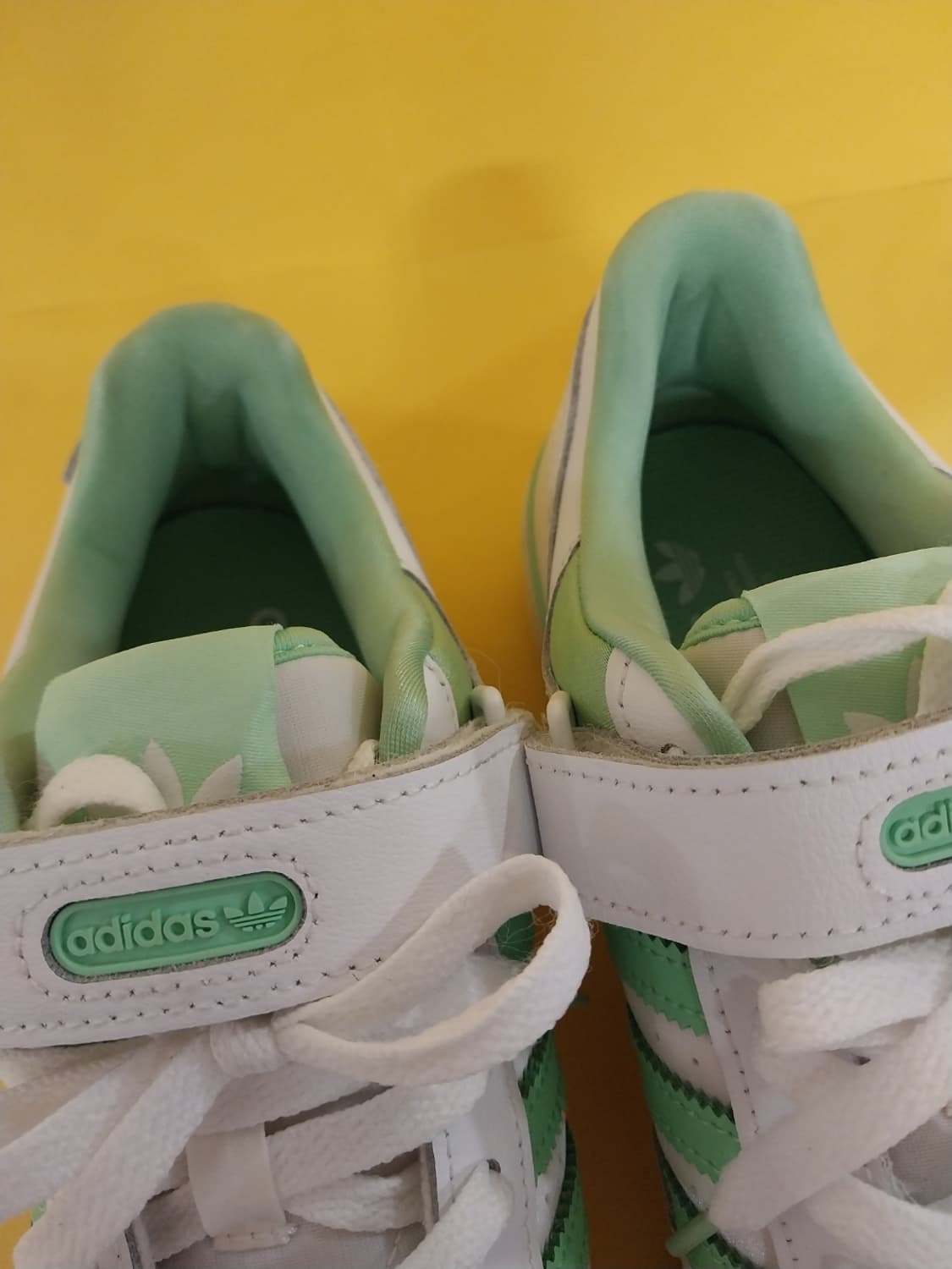 여성 아디다스 포럼 로우 클라우드 화이트 글로리 민트 운동화 (245) 상품이미지5