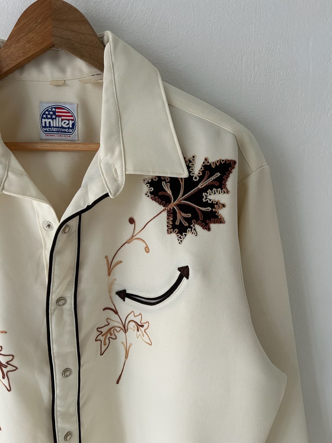 70-80's Miller Western Wear  Shirt. 상품이미지2