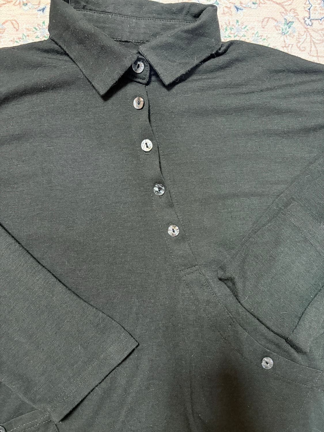 90’s VIANTE long sleeve polo shirt  상품이미지3