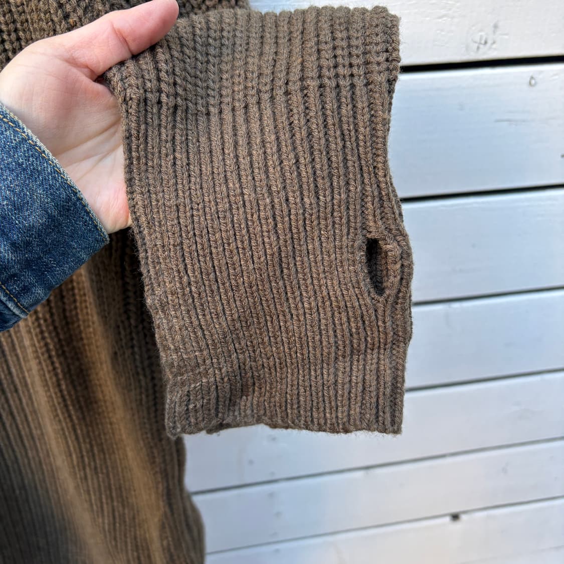 Freaks store 프릭스스토어 밀리터리 코만도 니트 상품이미지4