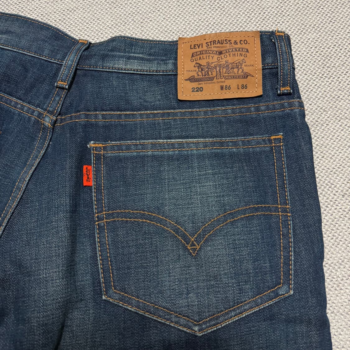 리바이스 220 데님 팬츠 상품이미지4