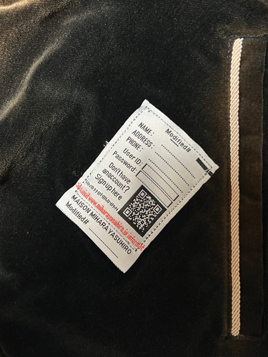 메종 미하라 야스히로 수베니어 자켓 상품이미지3