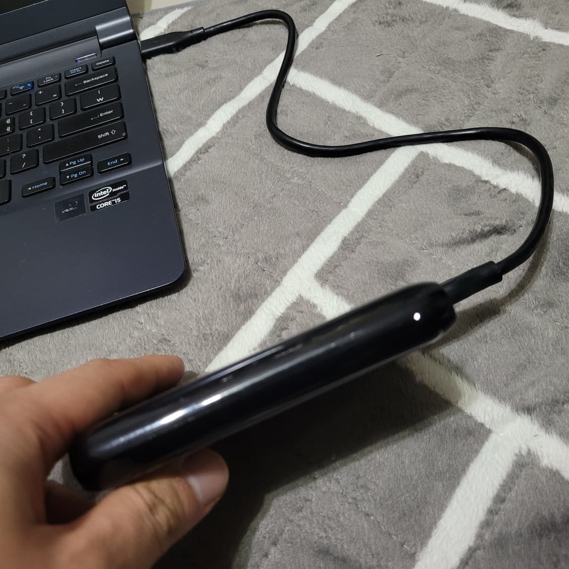 블랙 색상 WD 외장하드 고장품 상품이미지8