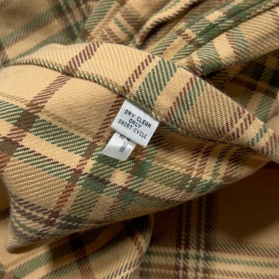 폴로 엘보우 레더패치 체크 셔츠 상품이미지5