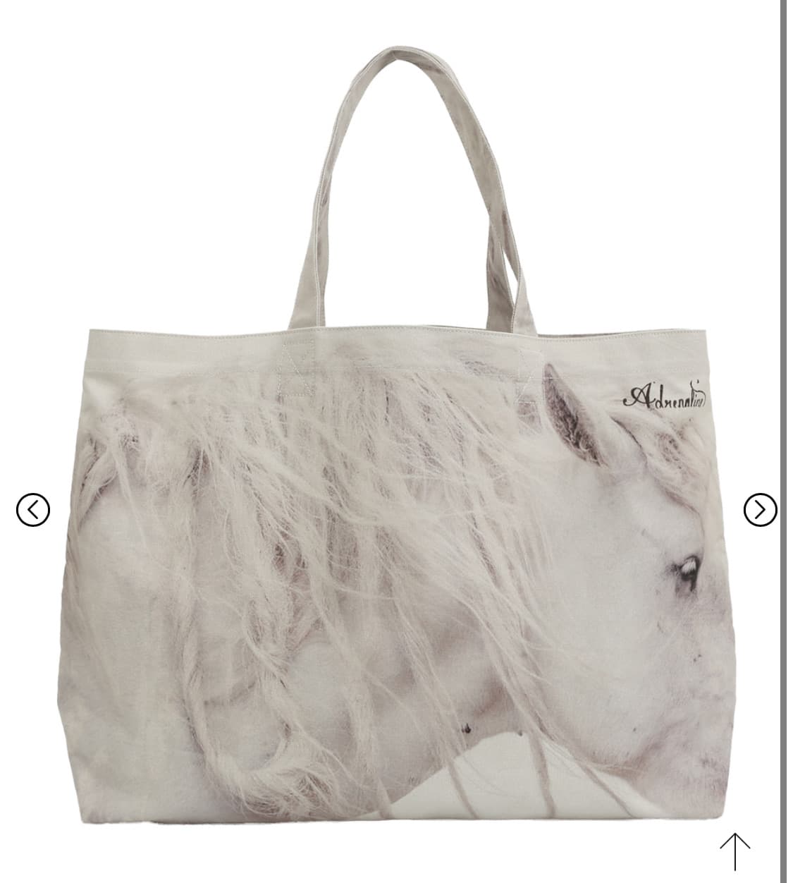 어니브 HORSE BOSTON BAG WHITE 보스턴백 상품이미지1