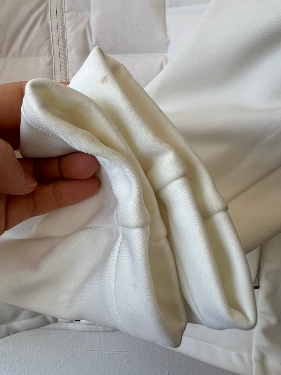 까스텔바작 화이트 기능성 골프 경량패딩점퍼 
 상품이미지4