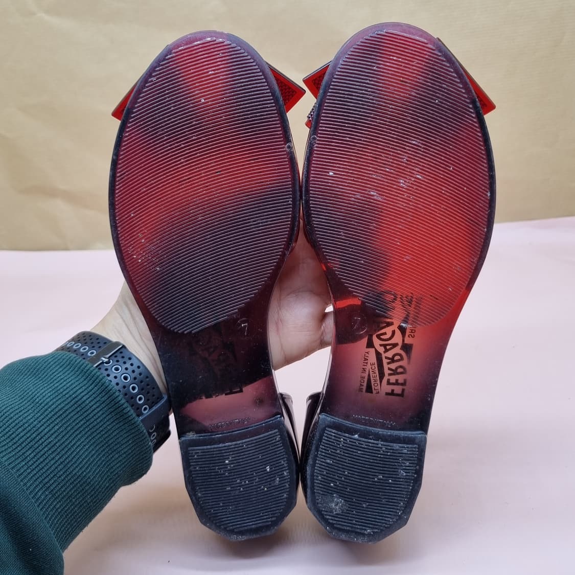 페라가모 젤리 여성 플랫슈즈 7 235 상품이미지3