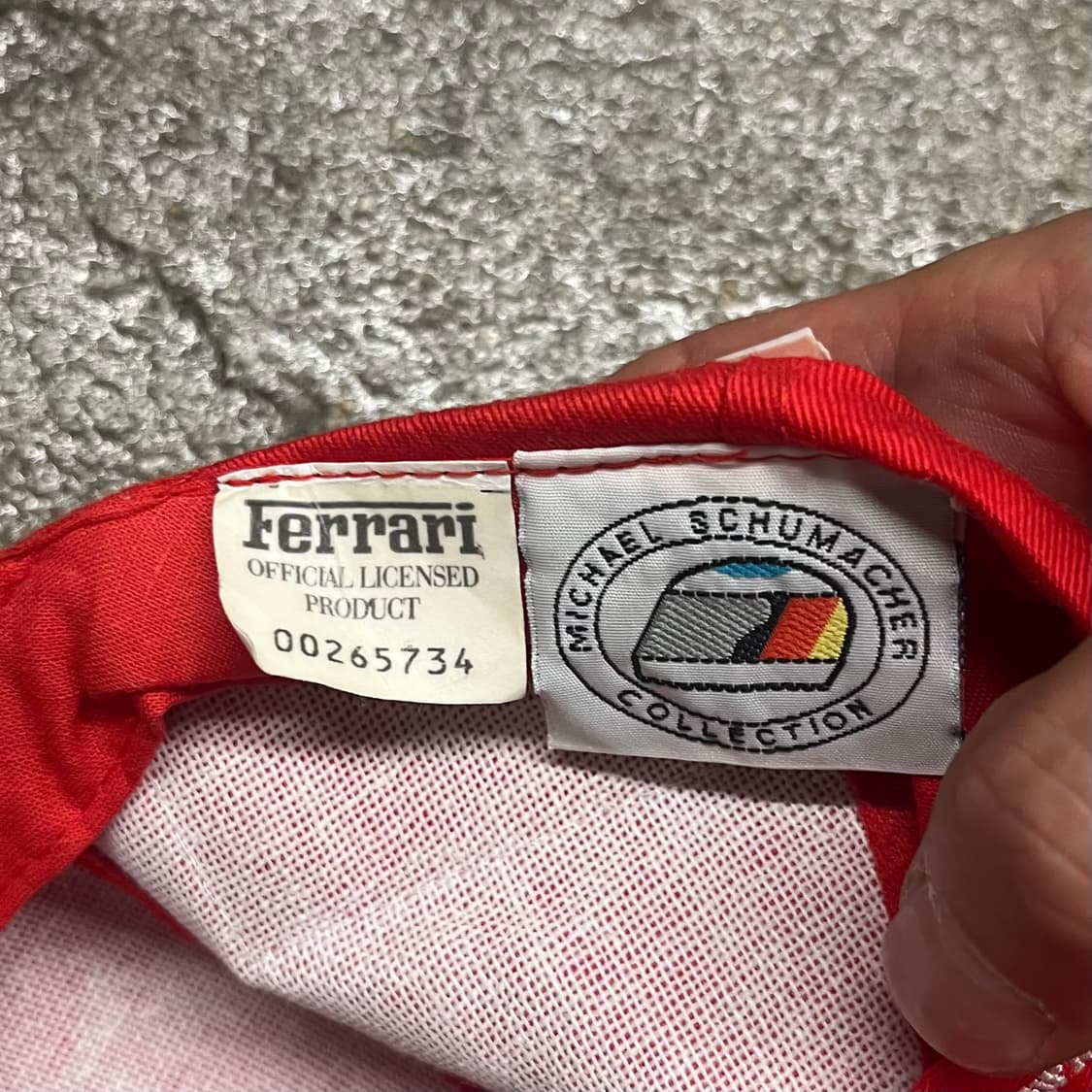 90s 빈티지 페라리 F1 볼캡 상품이미지6
