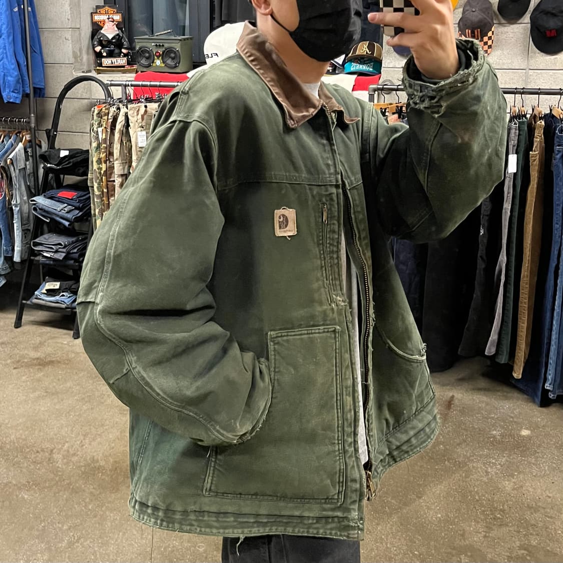Carhartt C61 쉐르파 워크 자켓 (115) 상품이미지8