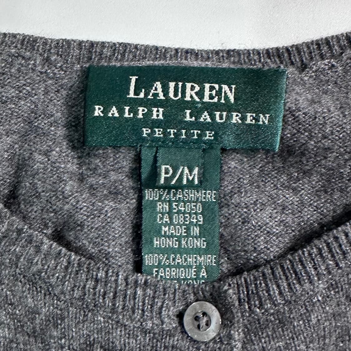 로렌 랄프로렌 캐시미어 유넥 가디건 상품이미지5