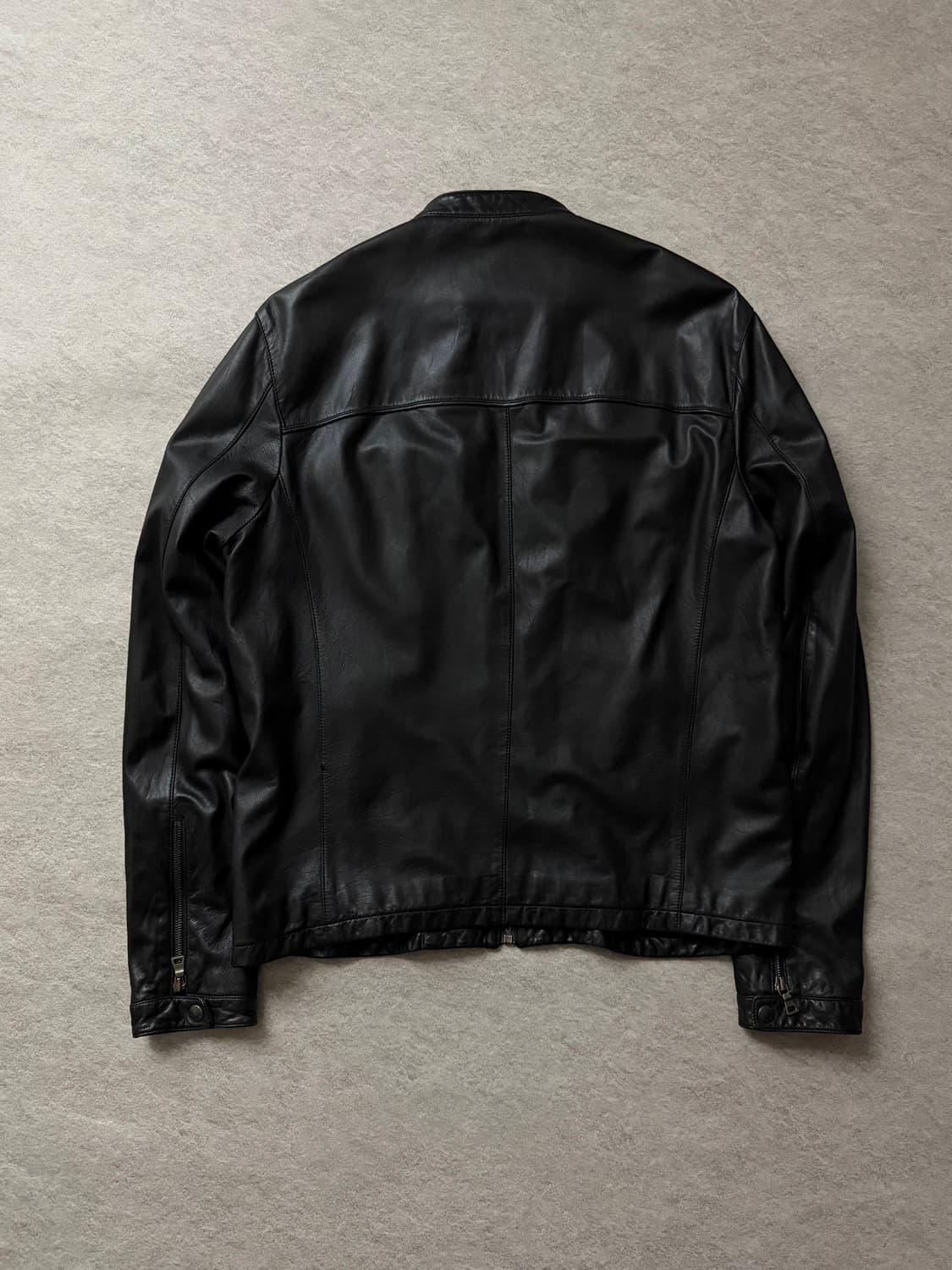 프라다 바이커 레더 자켓 상품이미지2