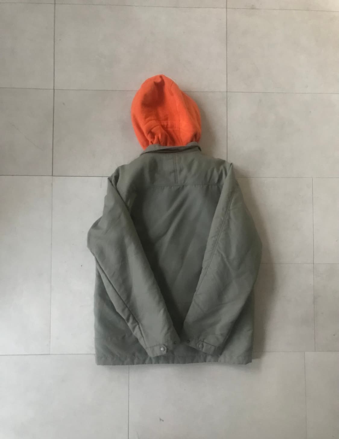 나이키 00s 카키 패딩 자켓 상품이미지7