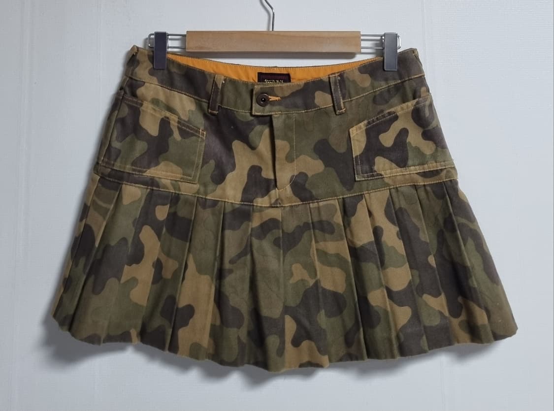 28) 본더치 빈티지 y2k 카모 플레어 스커트 상품이미지1
