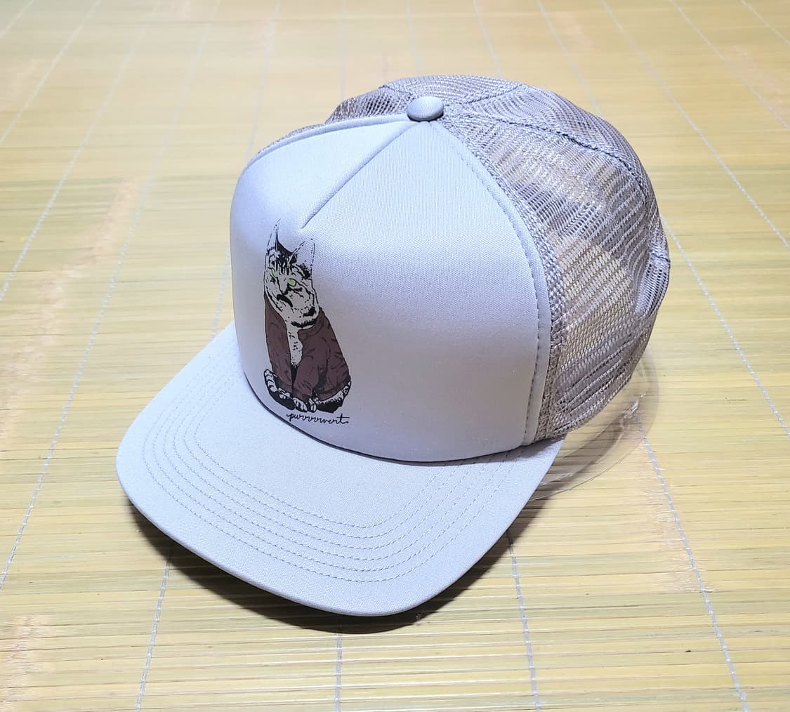 ♤필독♤ 빈티지 고양이 트러커캡 상품이미지1