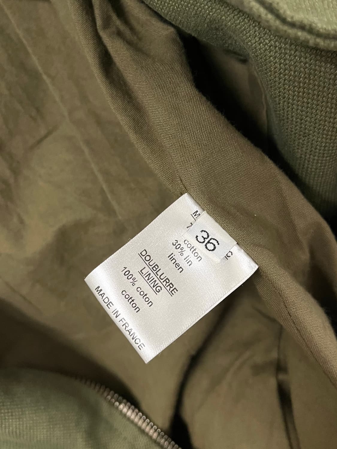 발망 2010SS 데카르넹 밀리터리 패치 패디드 숄더 자켓 상품이미지5