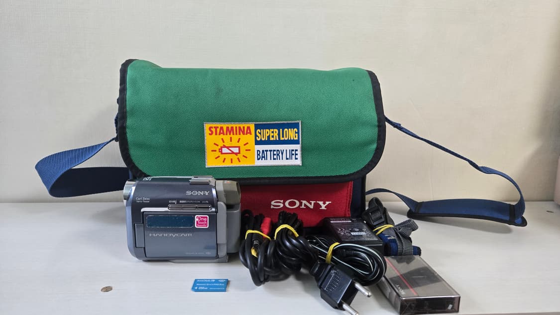 (6mm테이프캠코더)소니 Dcr Hc30 블루 상품이미지1