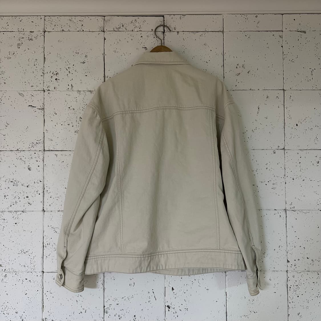 105 마인드브릿지 트러커 자켓 아이보리 상품이미지5