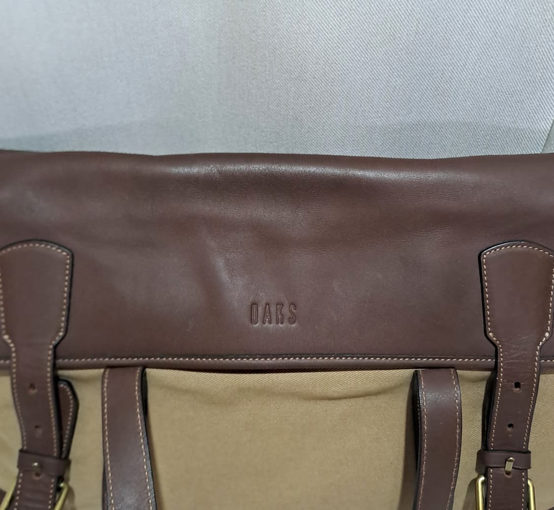 (택포) 닥스 가죽 배색 토트 숄더백 A1001 상품이미지2