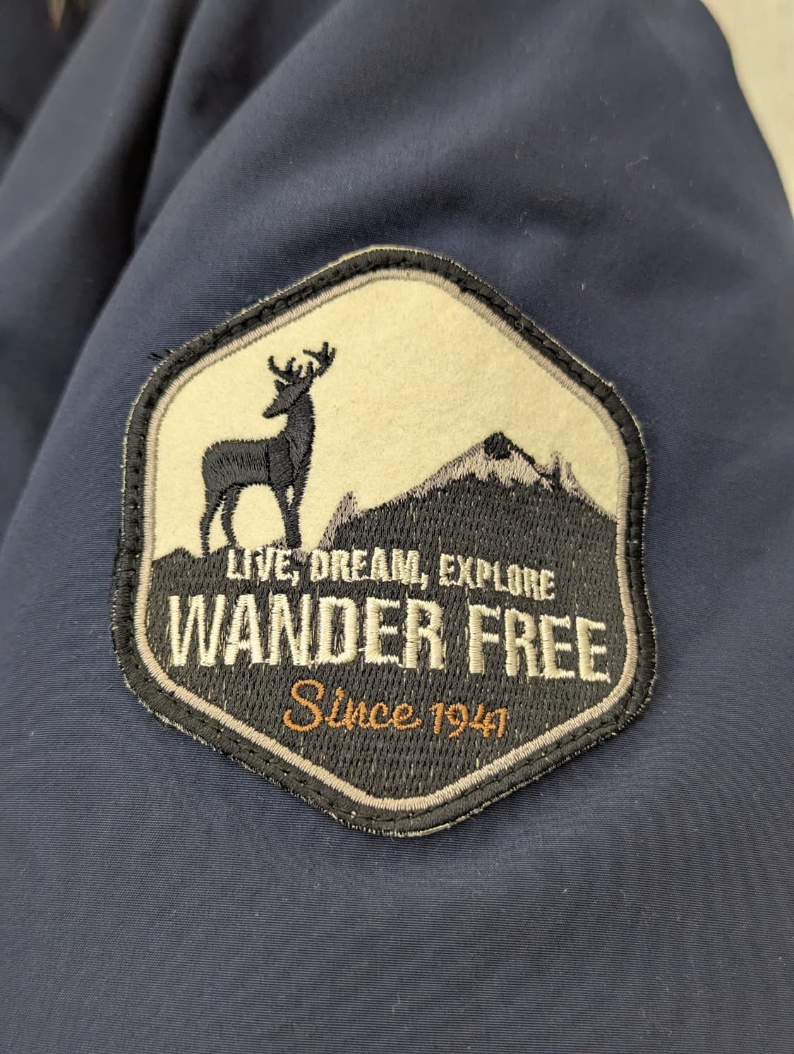 지프 네이비 후드 패딩 점퍼 상품이미지3