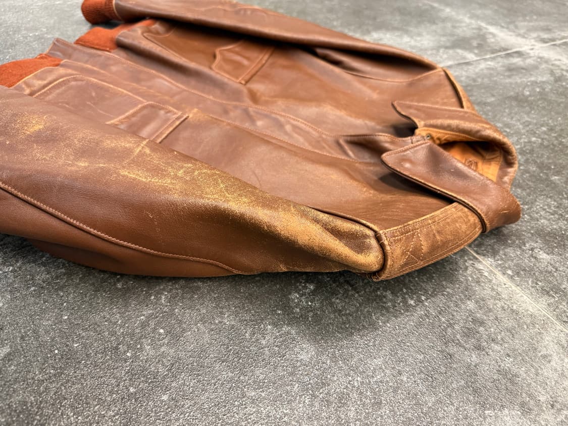 리얼맥코이 A-2 가죽자켓 34 상품이미지3