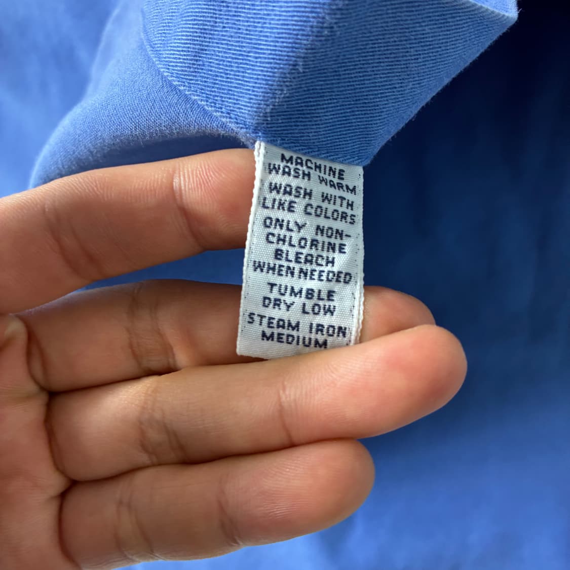 Polo  폴로 랄프로렌 자수 코튼 라이트 블루 셔츠  상품이미지4