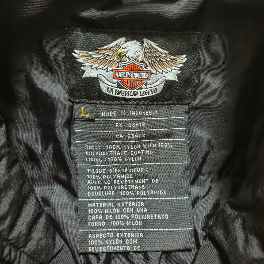 Harley davidson 할리데이비슨 자켓 주니어 L 상품이미지5