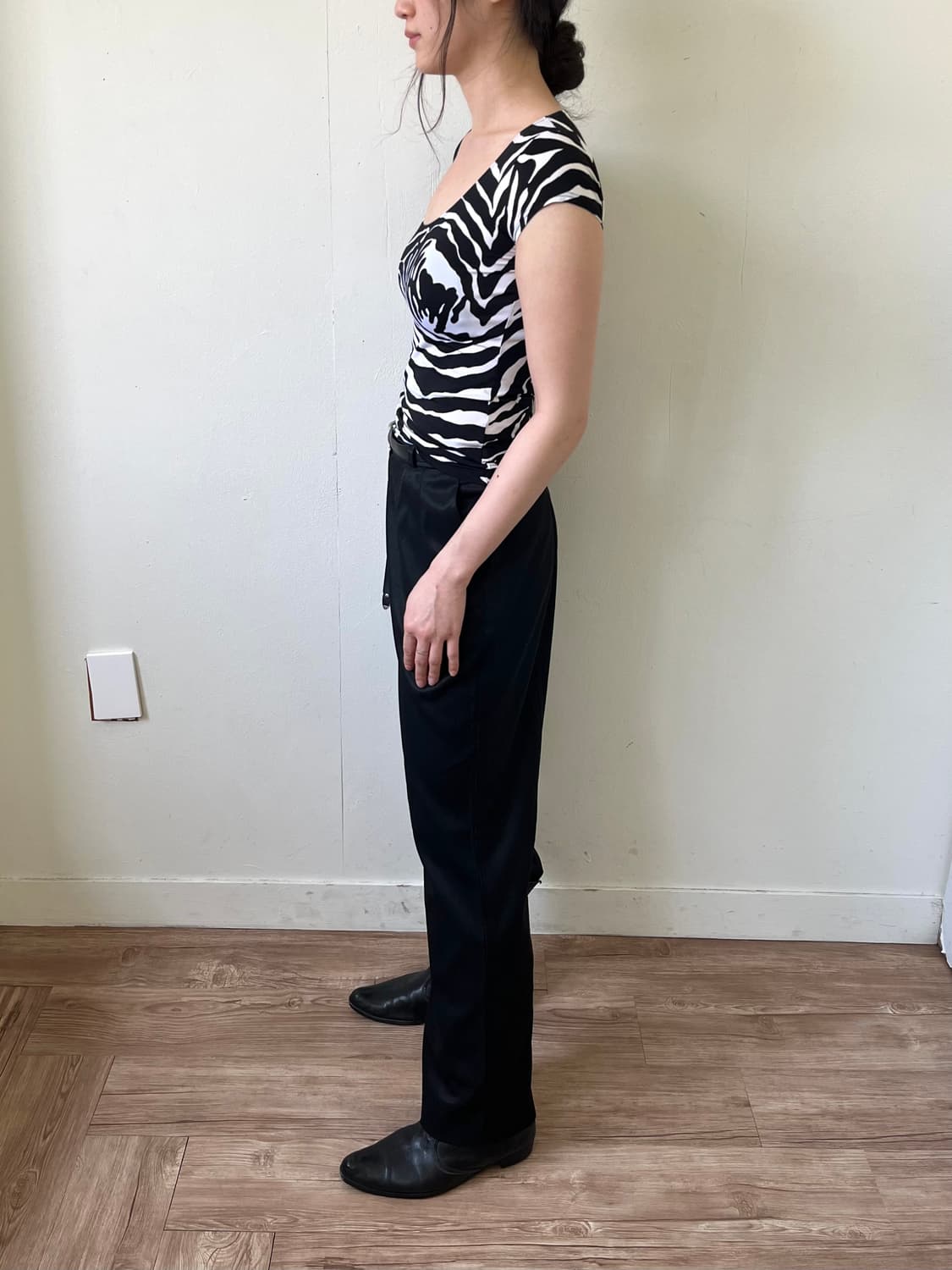 CECI OU CEL 벨트 set 블랙 슬랙스 상품이미지9