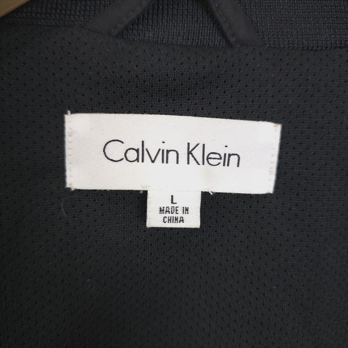 캘빈클라인 Calvin Klein 심플 베이직 집업 자켓 블랙 L 상품이미지5