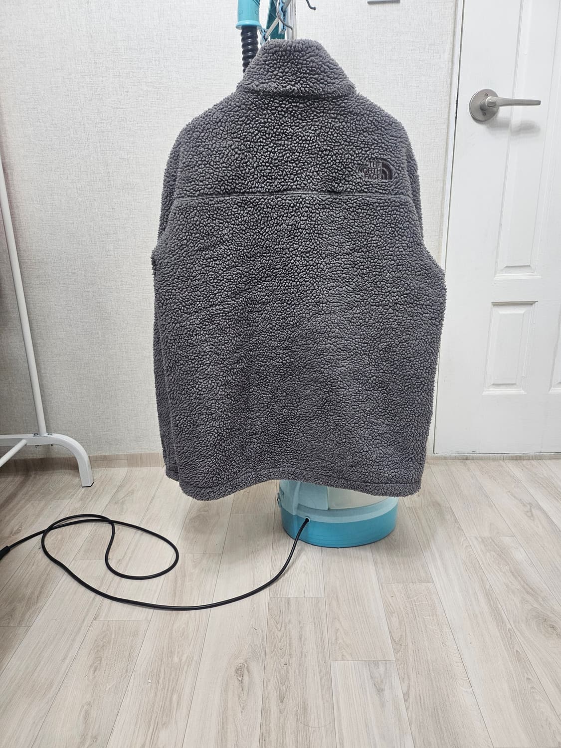 (100)L ☆초대장급☆ 노스페이스 [차콜그레이] 쉐르파 후리스점퍼 상품이미지6