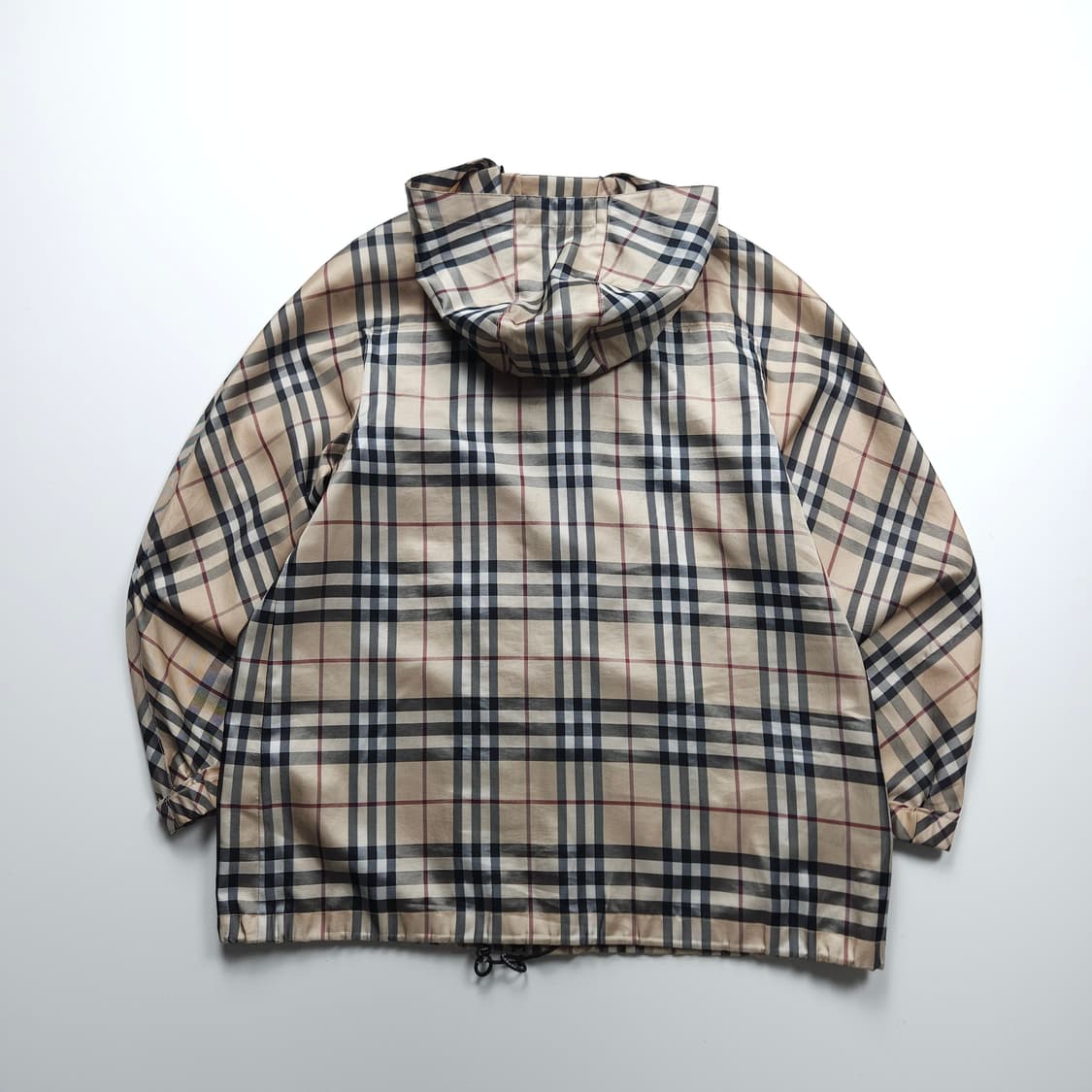 버버리 아카이브 노바체크 패턴 바람막이 자켓 (M) 상품이미지2