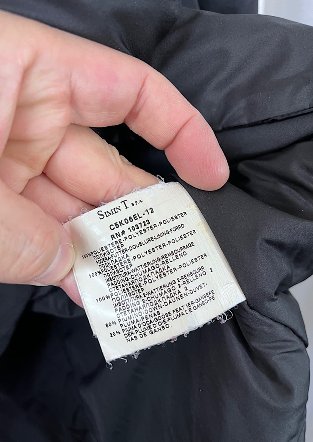 ARMANI JEANS down jumper  상품이미지8