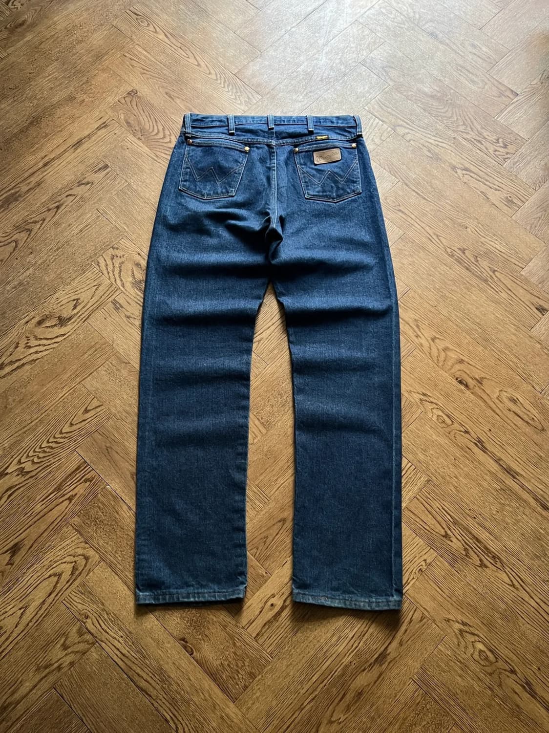 [34]랭글러 USA 스트레이트핏 진청 데님 팬츠 상품이미지1