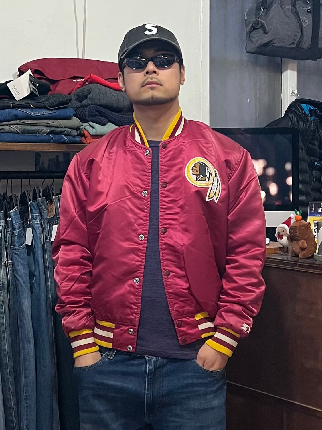 90’s Starter MADE IN USA NFL REDSKIN 자켓L 상품이미지2