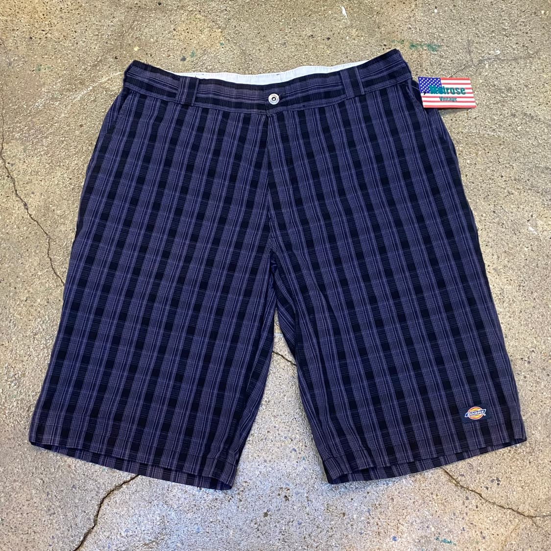 미국 빈티지 디키즈 체크 워크팬츠 반바지 상품이미지2