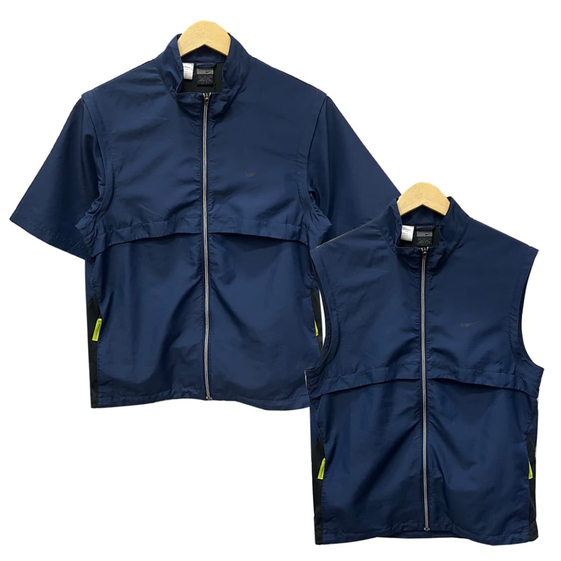 00s 나이키 반팔 집업 바람막이 XL 상품이미지1